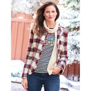 Talbots Red Plaid Jacket